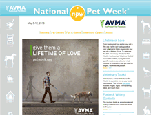 Tablet Screenshot of petweek.org